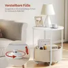 WOLTU Couchtisch rund, Kleiner Beistelltisch, mit Produktbild-Vorschau 7