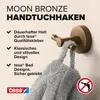 tesa 40604-00000-00 tesa Handtuchhaken MOON bronze Náhled obrázku produktu 11