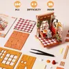3D Puzzle Minicasuta Champs-Élysées Bistro, RoLife, 160 Podgląd zdjęcia produktu 12