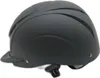 A side view of a black riding helmet. Produktbild-Vorschau