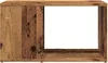 PUEAZU TV-Schrank Altholz-Optik 60x24x32 cm Holzwerkstoff - Produktbild-Vorschau 5