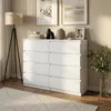 BEAUTYSOFA | Commode LEMON 100 cm blanche, buffet à 8 Voir les images du produit 1