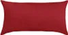 Traumschlaf Uni Mako-Satin Kissenbezüge 40x80 cm bordeaux Produktbild-Vorschau 2