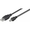 Goobay 50768 Cavo USB 2.0 Hi-Speed, nero, 3 m - Connettore Anteprima dell’immagine prodotto 2