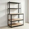 Humberg HR-855, Metallregal mit Schreibtisch, 180 x 100 x Produktbild-Vorschau 8