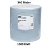 Rouleau d'essuyage industriel TORK, 3 plis, bleu, 340 m Voir les images du produit 10