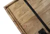 Esstisch 90x90cm Mangoholz gerade Kante U-Gestell schwarz Produktbild-Vorschau 5