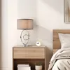 Lampa stołowa 'Torquay' 1 x E14 metalowa tekstylna 49,5 cm Podgląd zdjęcia produktu 1