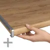Küchenunterschrank Vicco R-Line Artisan-Eiche/Goldkraft Produktbild-Vorschau 2