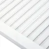 vidaXL Ante dell'armadio a persiana design 4 pezzi bianco Anteprima dell’immagine prodotto 5