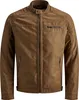 JACK & JONES giacca in ecopelle più taglia biker Anteprima dell’immagine prodotto 1
