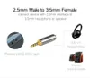 2,5mm Klinkenstecker zu 3,5mm Kopfhörer Audio Stereo Produktbild-Vorschau 2