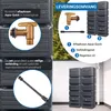 4rain regenton wandtank SLIM WOOD DECOR SET  700 L, Productafbeelding-voorbeeld 4