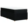 Boxspringbett mit Matratze Schwarz 90x190 cm Stoff Produktbild-Vorschau 6