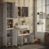 Zestaw mebli łazienkowych Vicco Elnor Szary 3-częściowy, Podgląd zdjęcia produktu 5