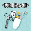 LEGAMI Münztasche mit Schlüsselanhänger Mini Kawaii PANDA Produktbild-Vorschau 2