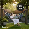Gerdo | Doppel-Hängematte Mit Spreizstäben 260 × 150 cm – Produktbild-Vorschau 6