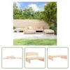 The Living Store 5-tlg. Garten-Lounge-Set Massivholz Kiefer Produktbild-Vorschau 1