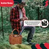 KOTARBAU® Nákupní košík - Úložný košík - Proutěný košík - ⌀ Náhled obrázku produktu 2