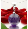 Anhänger aus echtem Amethyst & 925 Silber violett lila Produktbild-Vorschau 3