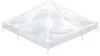 Pavillon Schutzhaube 3x3m Wasserdicht Transparent Produktbild-Vorschau 8
