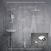 JOHO Edelstahl Duschsystem mit Regendusche ohne Armatur, Produktbild-Vorschau 6