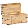 vidaXL Truhe 90x40x40 cm Mango Massivholz Produktbild-Vorschau 1