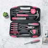 Kinzo Werkzeugsatz 39 Teile für den Hausgebrauch - Rosa Produktbild-Vorschau 5
