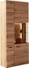 Vitrine HARPER MAIHAR BHT 90x206x38 cm braun Glasschrank Produktbild-Vorschau 3