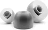 Three earbud tips are arranged on a white background. Voir les images du produit