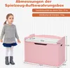 COSTWAY skrzynia na zabawki, 2 w 1 skrzynia na zabawki z Podgląd zdjęcia produktu 3