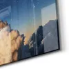 DEQORI Glasbild Echtglas 4x30x60 cm 'Raketenstart ins All' Produktbild-Vorschau 5