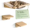 Knupis Katzen Kletterwand Set mit Hängematte & 2X Produktbild-Vorschau 1