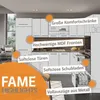 Eckküche Vicco Fame-Line Weiß Landhaus/Anthrazit 190 x 60 Produktbild-Vorschau 4