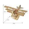 ROBOTIME Rolife 3D Holzpuzzle Flugzeug 145 Teile Produktbild-Vorschau 10