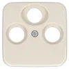 Busch Jäger BJ Duro 2000 SI disco centrale bianco crema 3 Anteprima dell’immagine prodotto 4