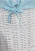 Wäschekorb  Wäschetonnen Wäschetruhe weide weiß Babyblau Produktbild-Vorschau 3