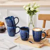 VANCASSO Becher Set, 4-tlg Steingut Tassen, 480ml Produktbild-Vorschau 5