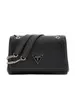 A black Guess handbag is shown against a white background. Produktbild-Vorschau
