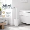 Zestaw szczotek do toalety Samos - biały Podgląd zdjęcia produktu 3