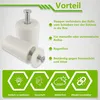 20er Set Anschlagpuffer Stopper,Rollostopper 40 mm Produktbild-Vorschau 3