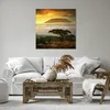 Bild auf Leinwand - Leinwandbild - Safari Tierwelt Berg Produktbild-Vorschau 6