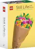 A box of LEGO postcards featuring a bouquet of flowers made from LEGO bricks. Anteprima dell’immagine prodotto