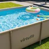 VirtuFit Rechteckpool 260 x 180 x 66 cm Beige mit Produktbild-Vorschau 2