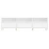 vidaXL Armoire TV Blanc 150x30x44,5 cm Bois composite - Voir les images du produit 6