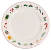 BELIANI Sada 12 kusů bílého porcelánového nádobí s glazurou Náhled obrázku produktu 8