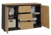 Topeshop 2D3S ANT/ART BA KPL, Anthrazit, Eiche, 3 Produktbild-Vorschau 8