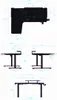 ULTRADESK WINGER - nero UDESK-WI-BKA/BKB Anteprima dell’immagine prodotto 13