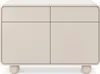Commode ORION K2D2SZ in de kleur Cashmere, met afgeronde Productafbeelding-voorbeeld 5