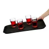Servírovací podnos Relaxdays, protiskluzový povrch, hranatý Náhled obrázku produktu 6